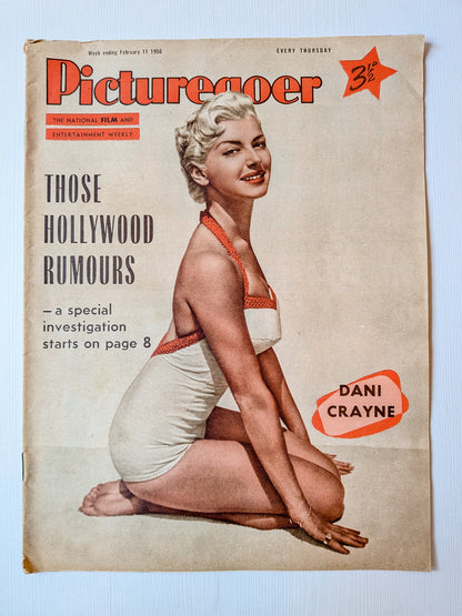 Picturegoer Magazine February 11, 1956 - Dani Crayne Cover
