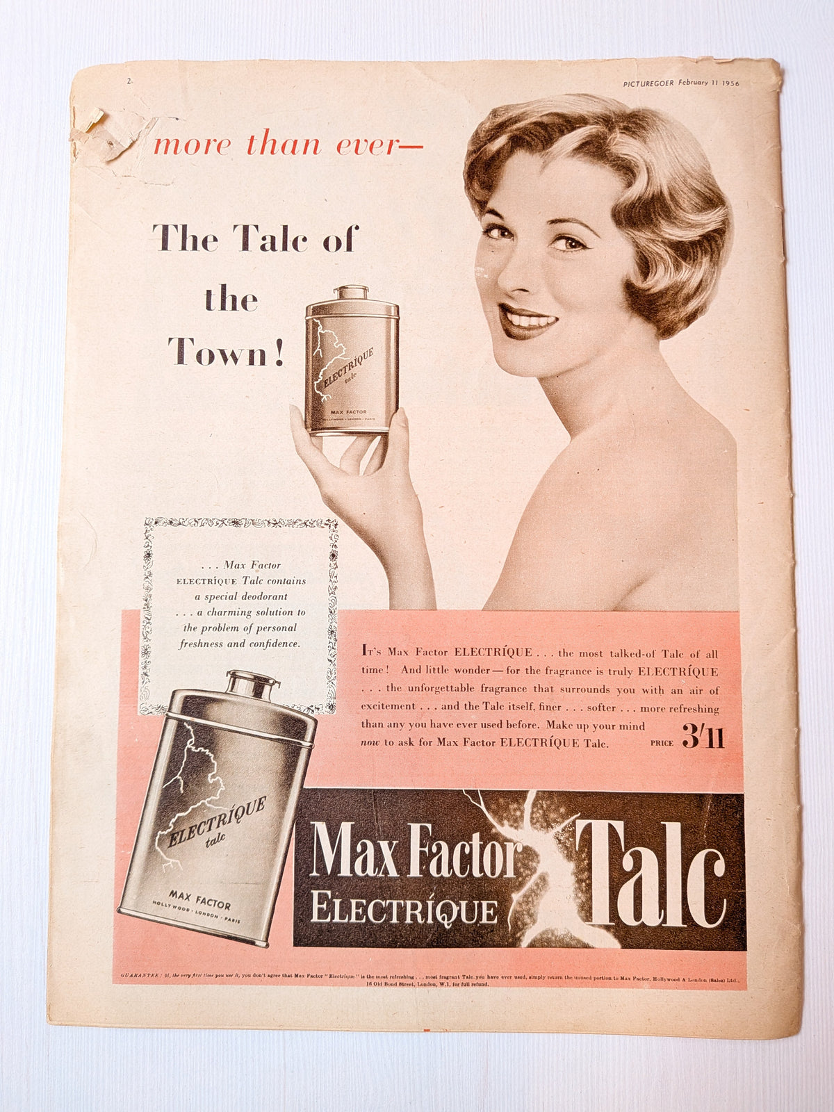 Picturegoer Magazine February 11, 1956 - Dani Crayne Cover