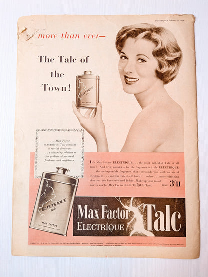 Picturegoer Magazine February 11, 1956 - Dani Crayne Cover