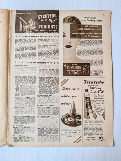 Picturegoer Magazine April 28, 1956 - Joan Collins Cover