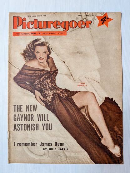 Picturegoer Magazine June 16, 1956 - Jane Russell Cover