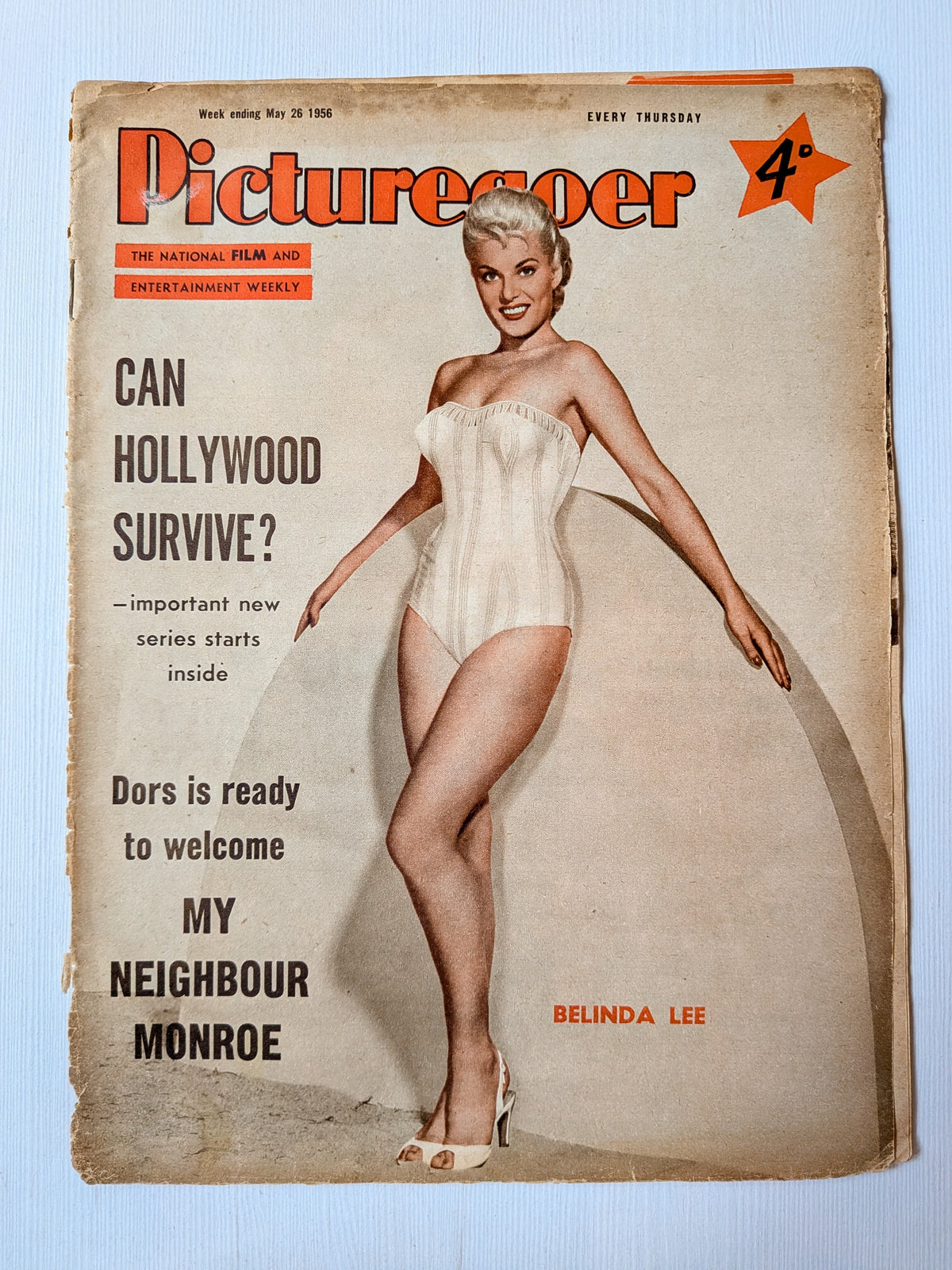 Picturegoer Magazine May 26, 1956 - Belinda Lee Cover
