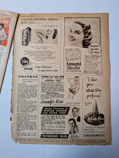 Picturegoer Magazine May 26, 1956 - Belinda Lee Cover