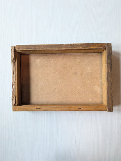 Vintage 1960s Small German Wooden Architectural Building Block Set - x12 Pieces