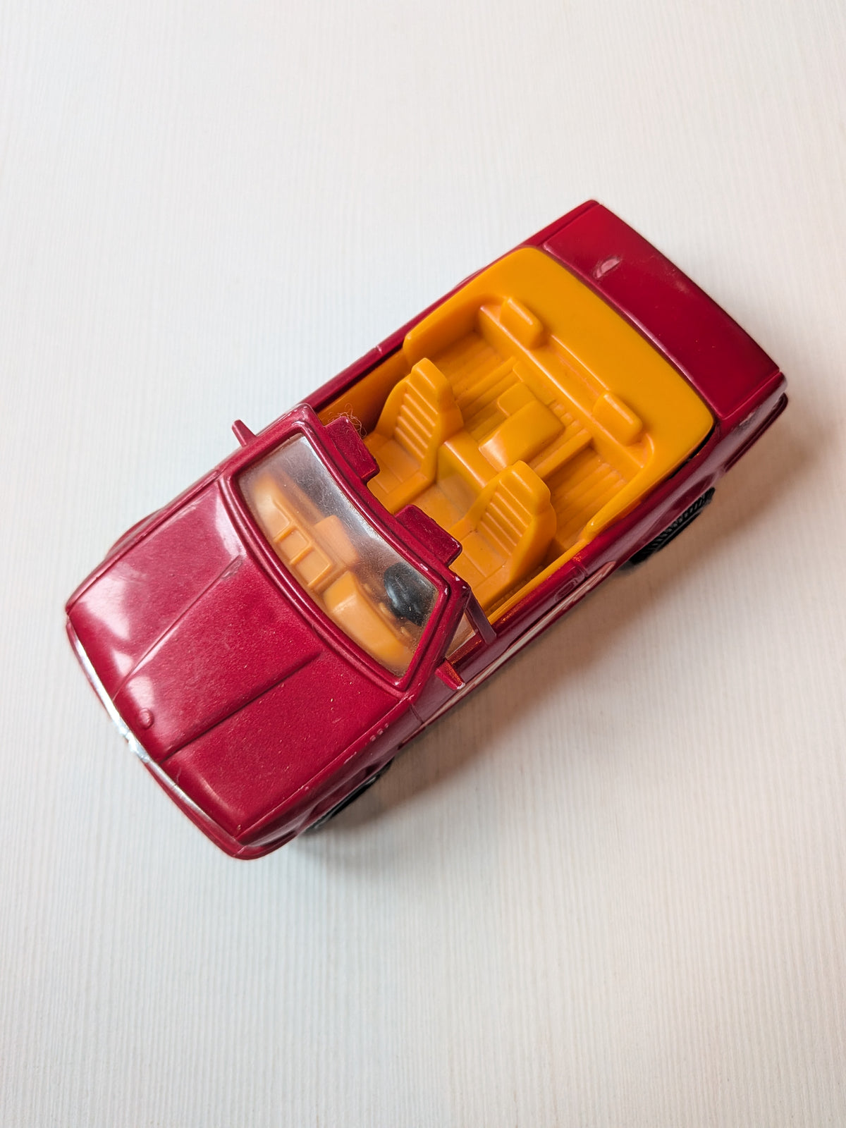BMW 3 Series Red Convertible Plastic Toy Car