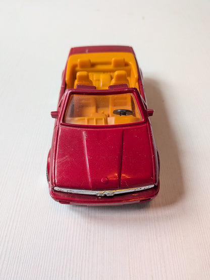 BMW 3 Series Red Convertible Plastic Toy Car