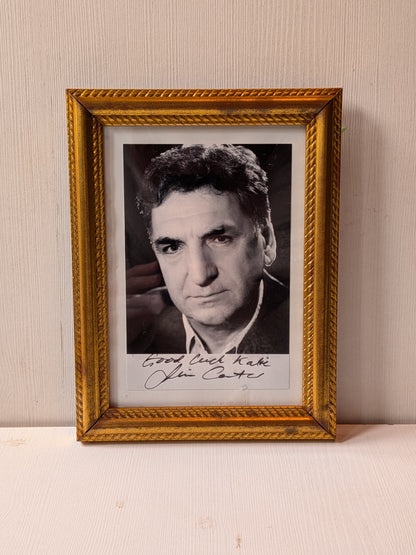 Downton Abbey Jim Carter Autographed Photo In Frame