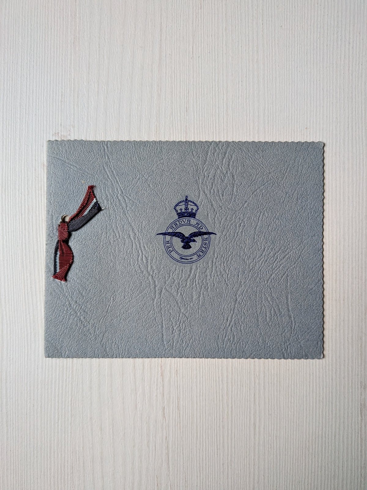Vintage World War II-Era Royal Air Force Christmas/New Year Card - 1940s