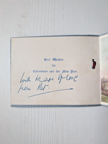 Vintage World War II-Era Royal Air Force Christmas/New Year Card - 1940s