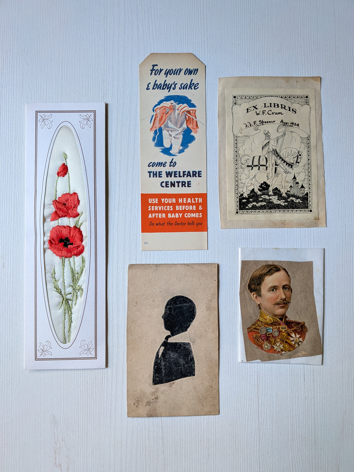 Antique and Vintage Paper Ephemera Bundle - x10 Pieces For Scrapbooking/Crafts #13