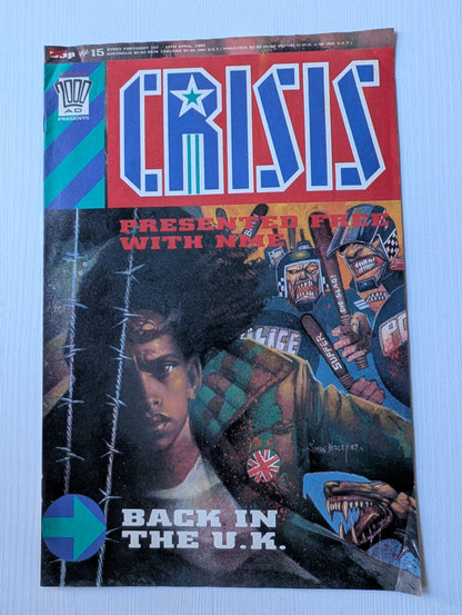 2000 AD Presents: Crisis #15 - 14th April 1989