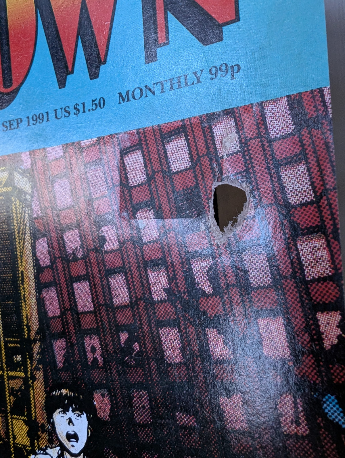 Meltdown #2 - September 1991 - Marvel UK Comic - Akira Cover