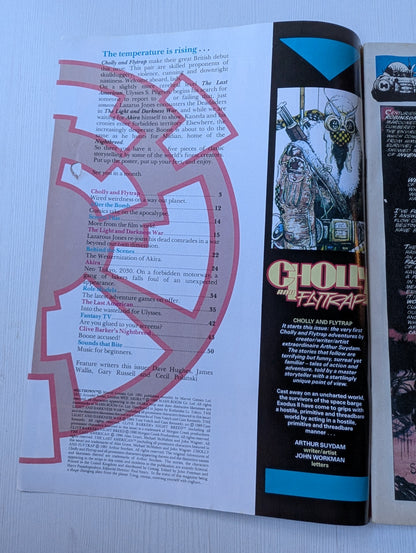 Meltdown #2 - September 1991 - Marvel UK Comic - Akira Cover