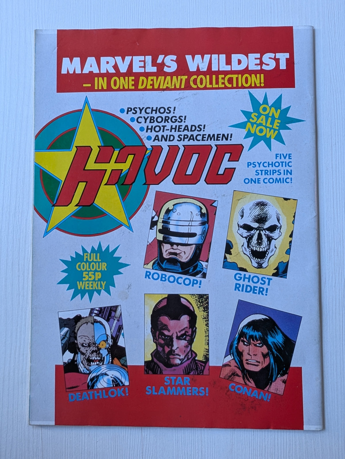 Meltdown #1 - August 1991 - Marvel UK Comic - Akira/Nightbreed/The Last American