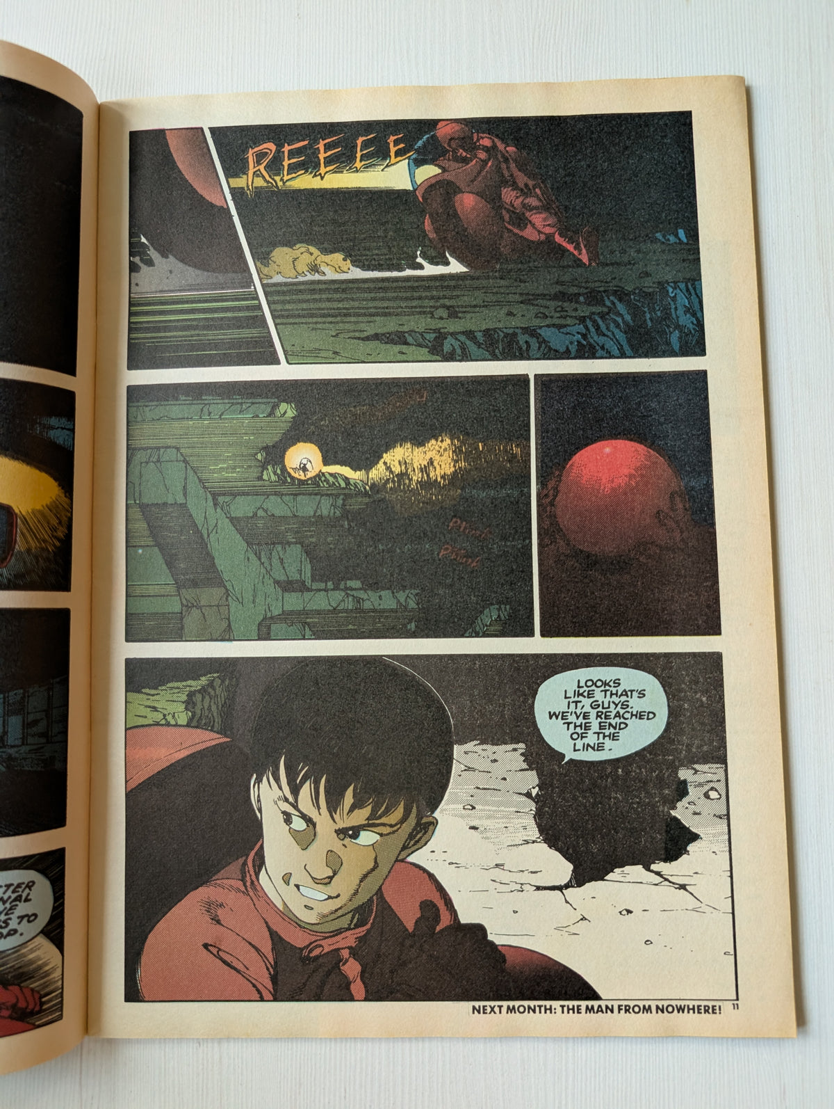 Meltdown #1 - August 1991 - Marvel UK Comic - Akira/Nightbreed/The Last American