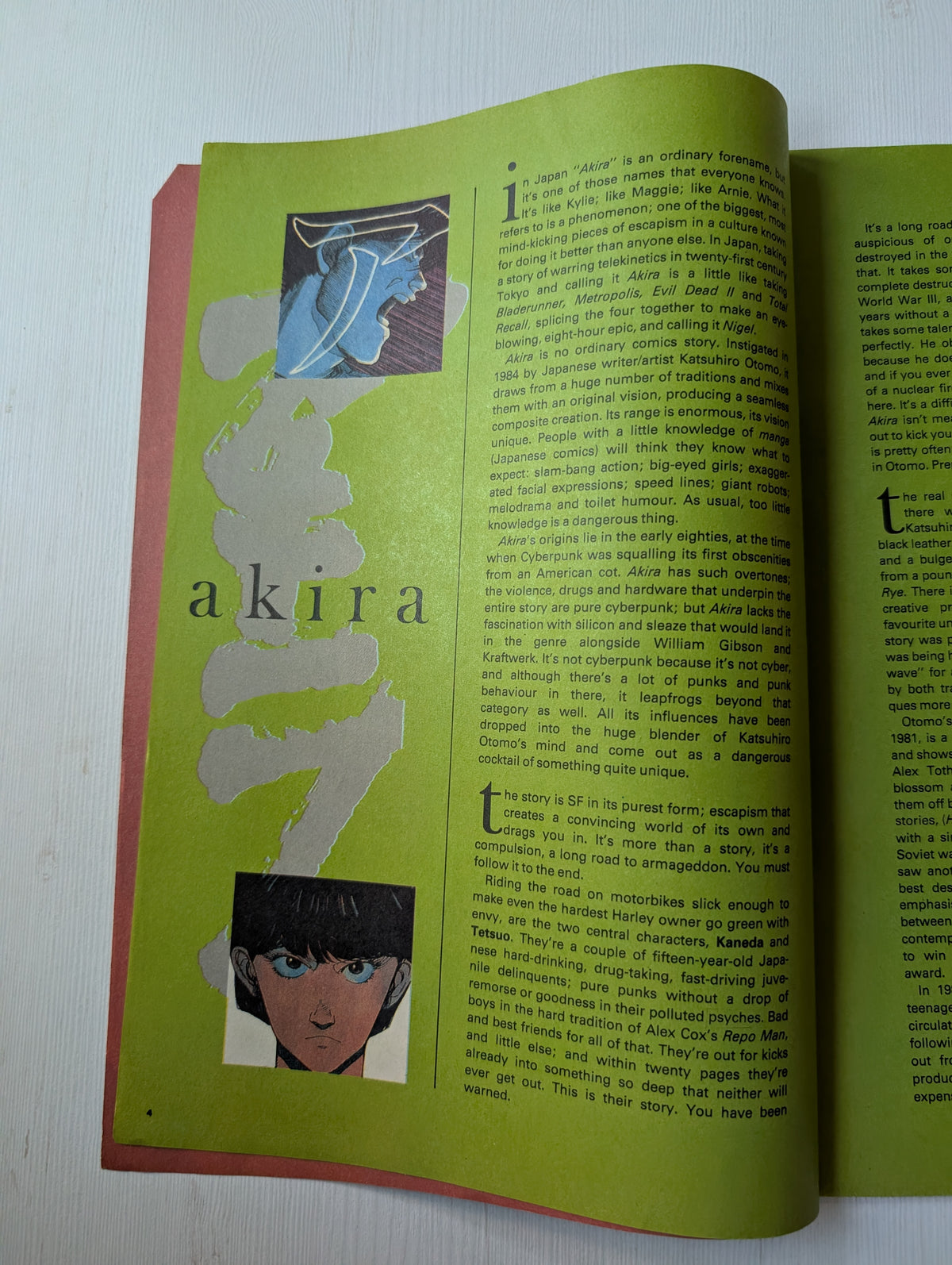 Meltdown Monthly Introduction Booklet - 1991 - Marvel UK Comic - Akira + More