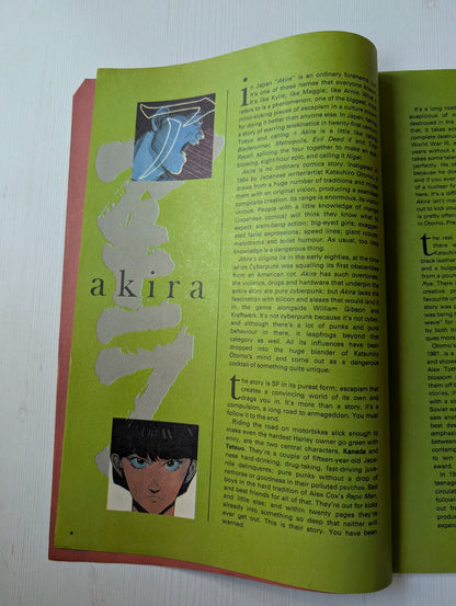 Meltdown Monthly Introduction Booklet - 1991 - Marvel UK Comic - Akira + More