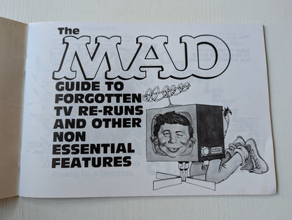 The MAD Guide to Forgotten TV Re-runs - 1988 - Star Books
