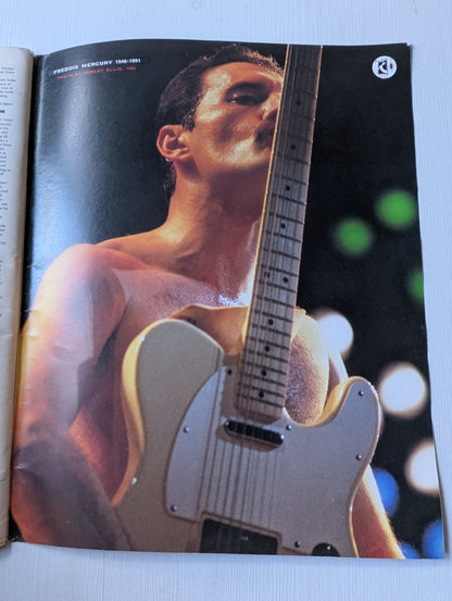 Vox Magazine February 1992 - Freddie Mercury Cover/Ten-Page Queen Tribute