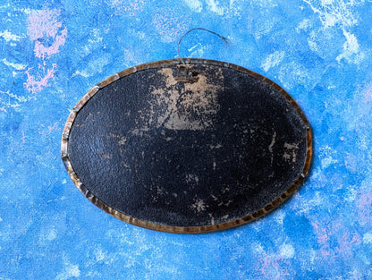 Vintage Anne Hathaway's (William Shakespeare's Wife) Cottage Oval Framed Photo