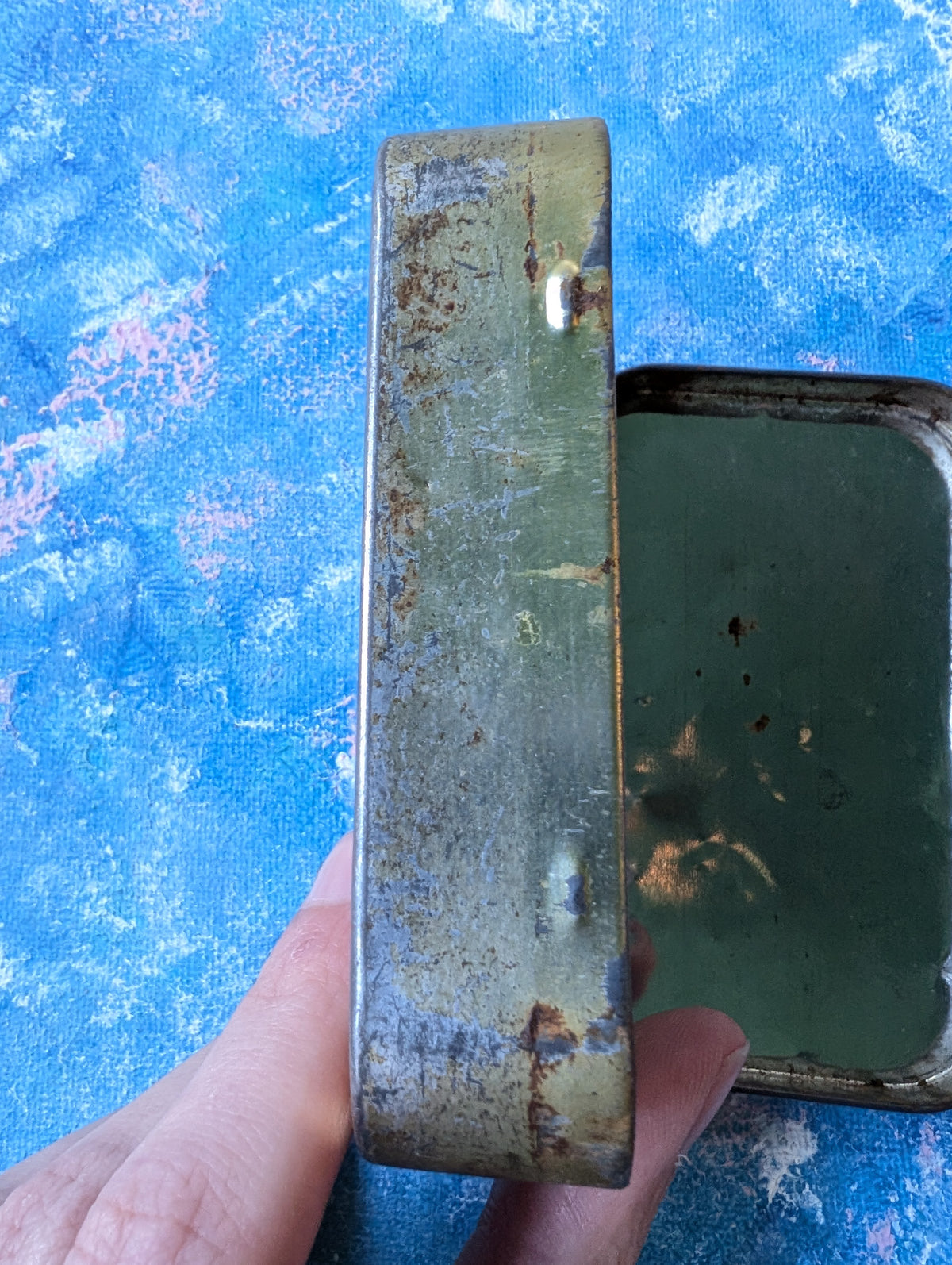Vintage Fisherman's Friend Tin (Empty) - Lidded/Hinged - See Details