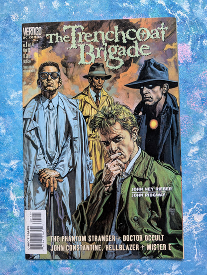 The Trenchcoat Brigade #1-4 Full Set - 1999 - Vertigo Comic Books