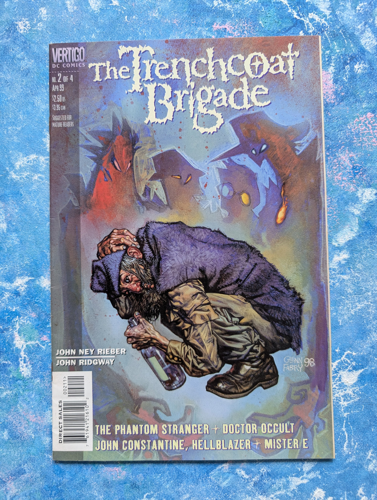 The Trenchcoat Brigade #1-4 Full Set - 1999 - Vertigo Comic Books
