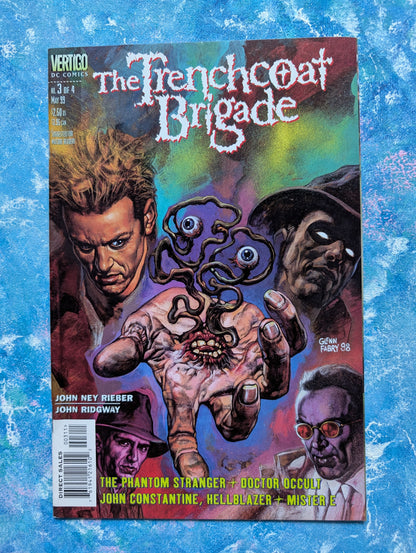 The Trenchcoat Brigade #1-4 Full Set - 1999 - Vertigo Comic Books