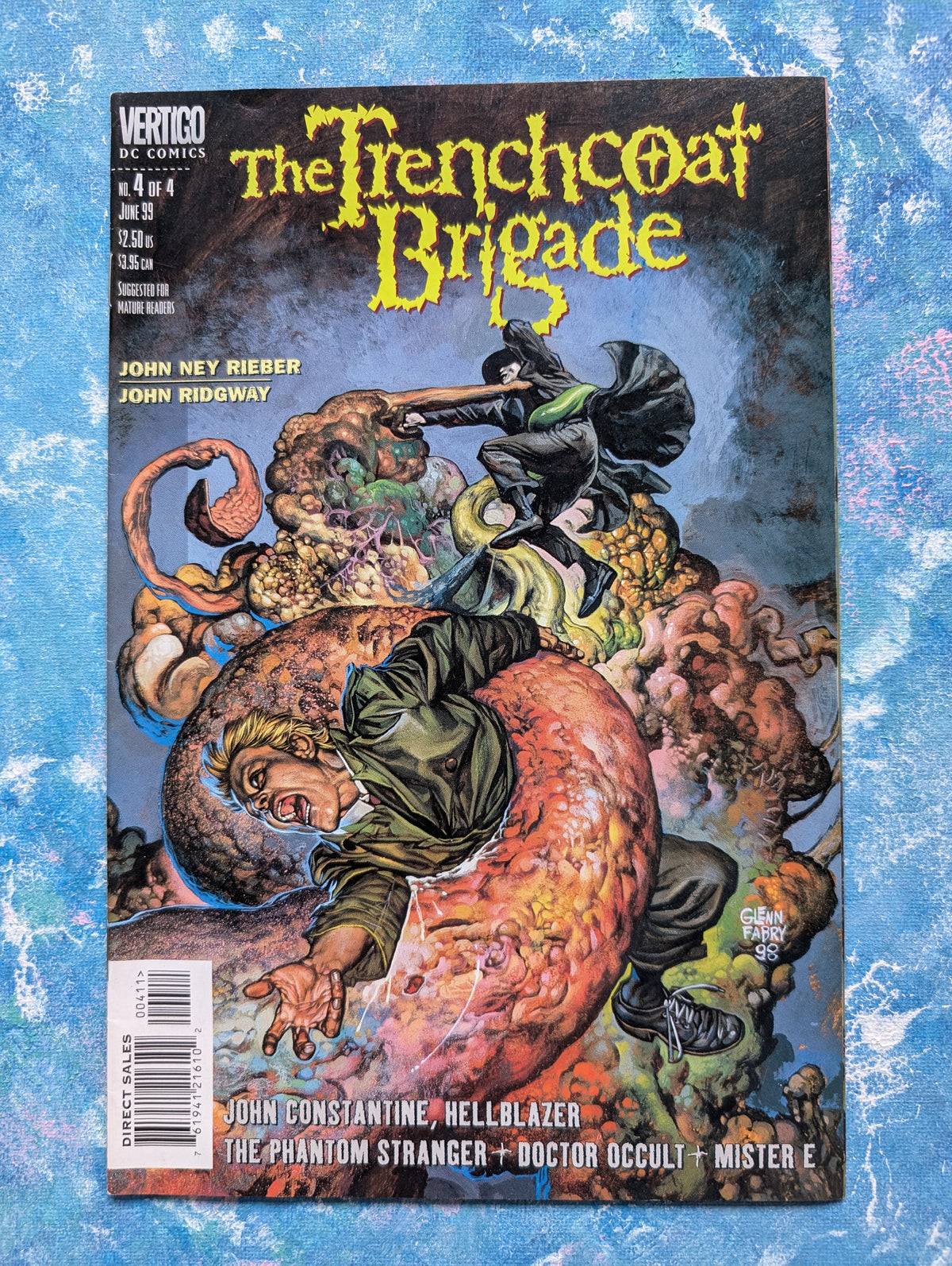 The Trenchcoat Brigade #1-4 Full Set - 1999 - Vertigo Comic Books