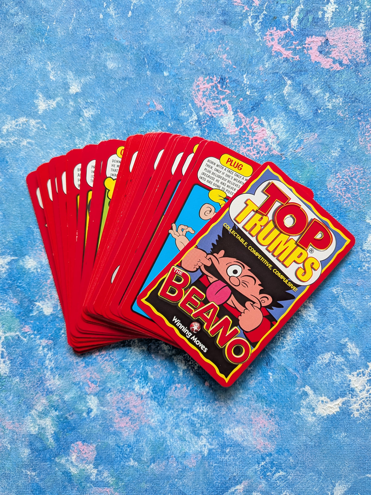 Vintage The Beano Top Trumps Card Game Set - 2003 - Winning Moves UK Ltd