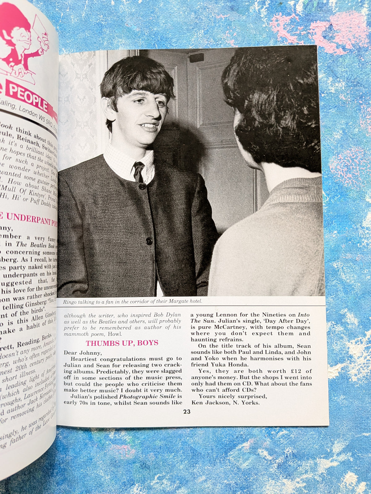 The Beatles Book Monthly - August 1998 - George and the Indian Connection