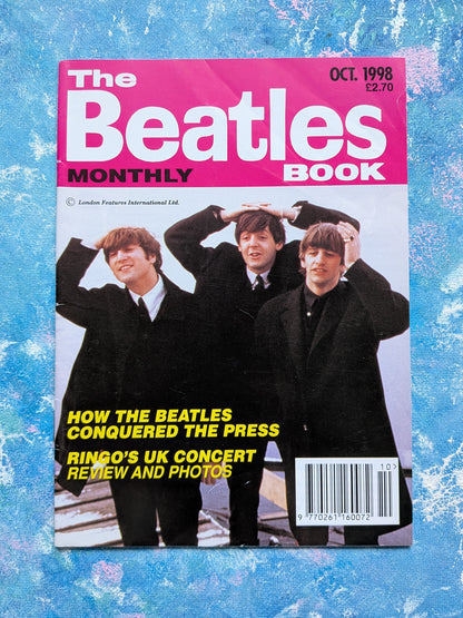 The Beatles Book Monthly - October 1998 - Ringo's UK Concert/Beatles and the Press