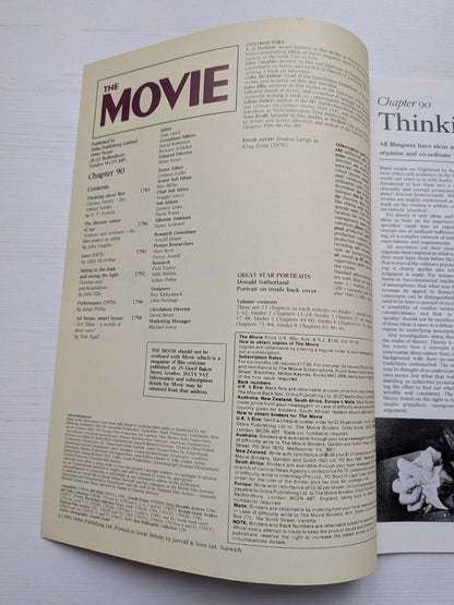The Movie: Illustrated History of The Cinema #90 - Jessica Lange King Kong Cover
