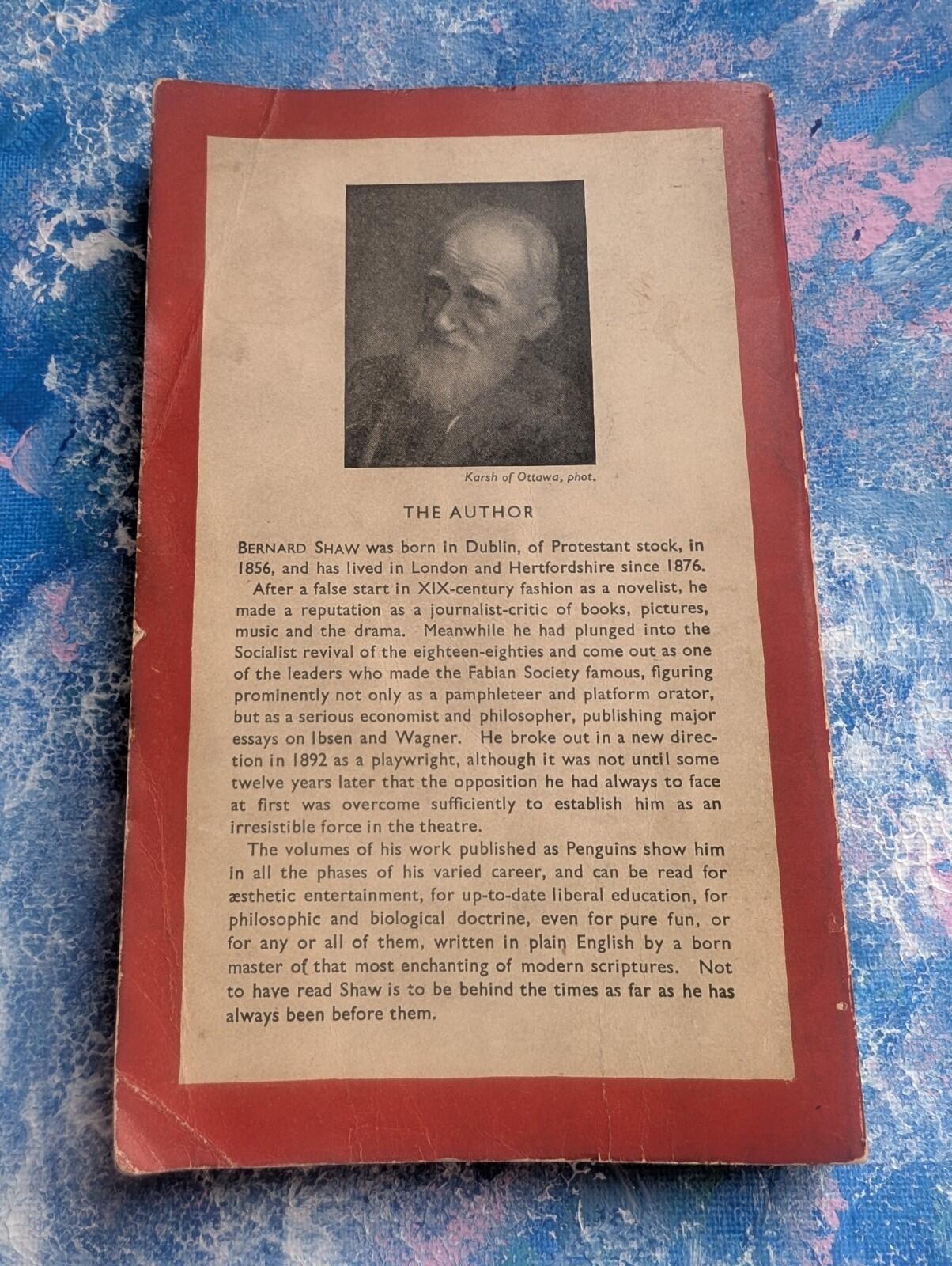 Three Plays For Puritans by Bernard Shaw - 1949 - Penguin Books