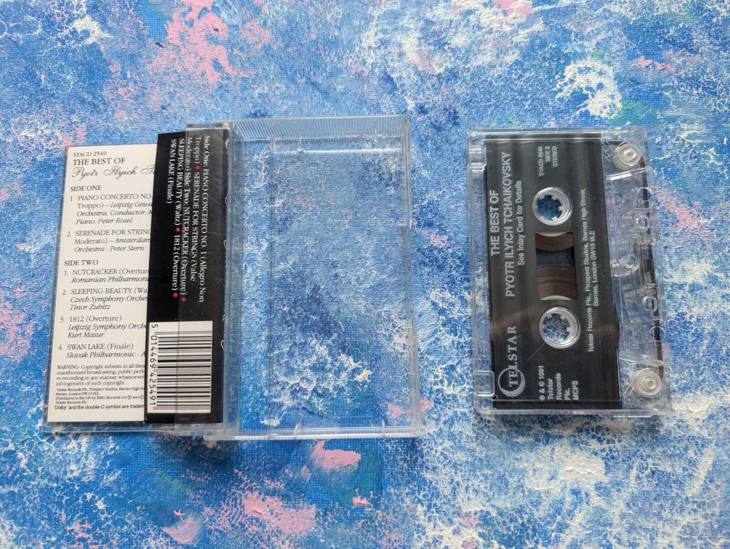 The Best of Tchaikovsky - 1991 - Telstar Records Cassette Tape