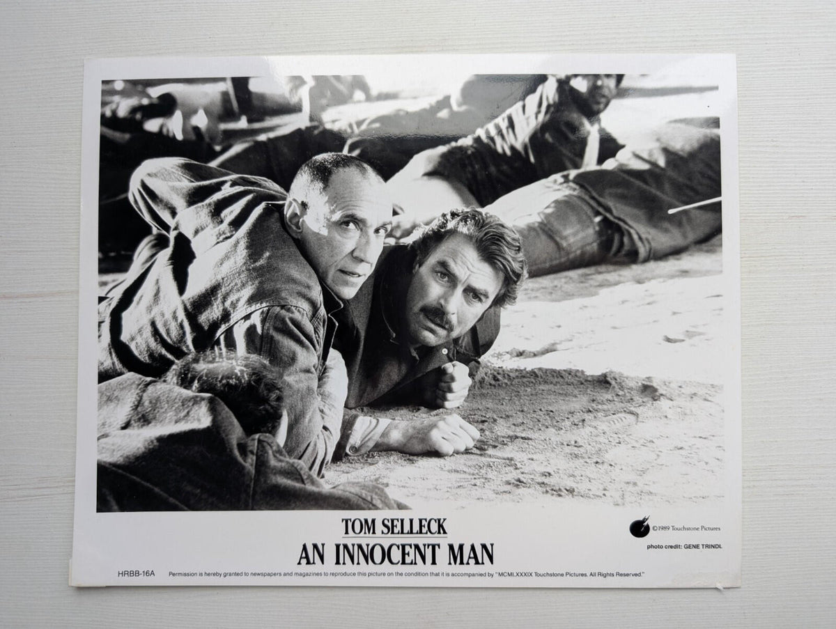An Innocent Man x8 Lobby Card Bundle, 1989 Tom Selleck/Touchstone Pictures