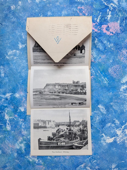Vintage 1940's Whitby Pictorial Letter - 1948 - Walter Scott, Bradford