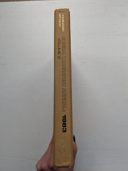 Clinical Laboratory Annual 1983 - Henry A. Homburger/John G. Batsakis