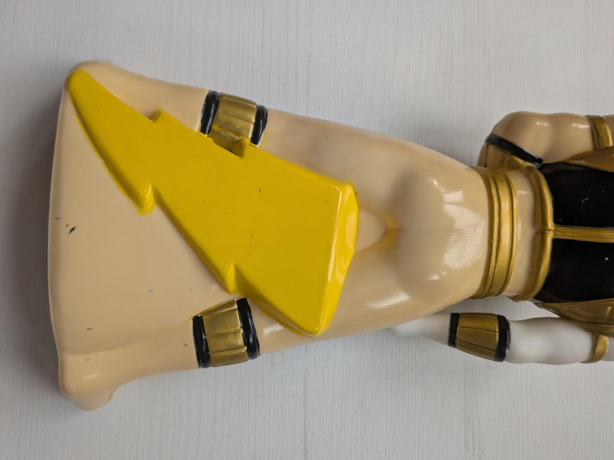 Vintage Power Rangers White Ranger Bubble Bath Bottle Figure - 1995 - Saban