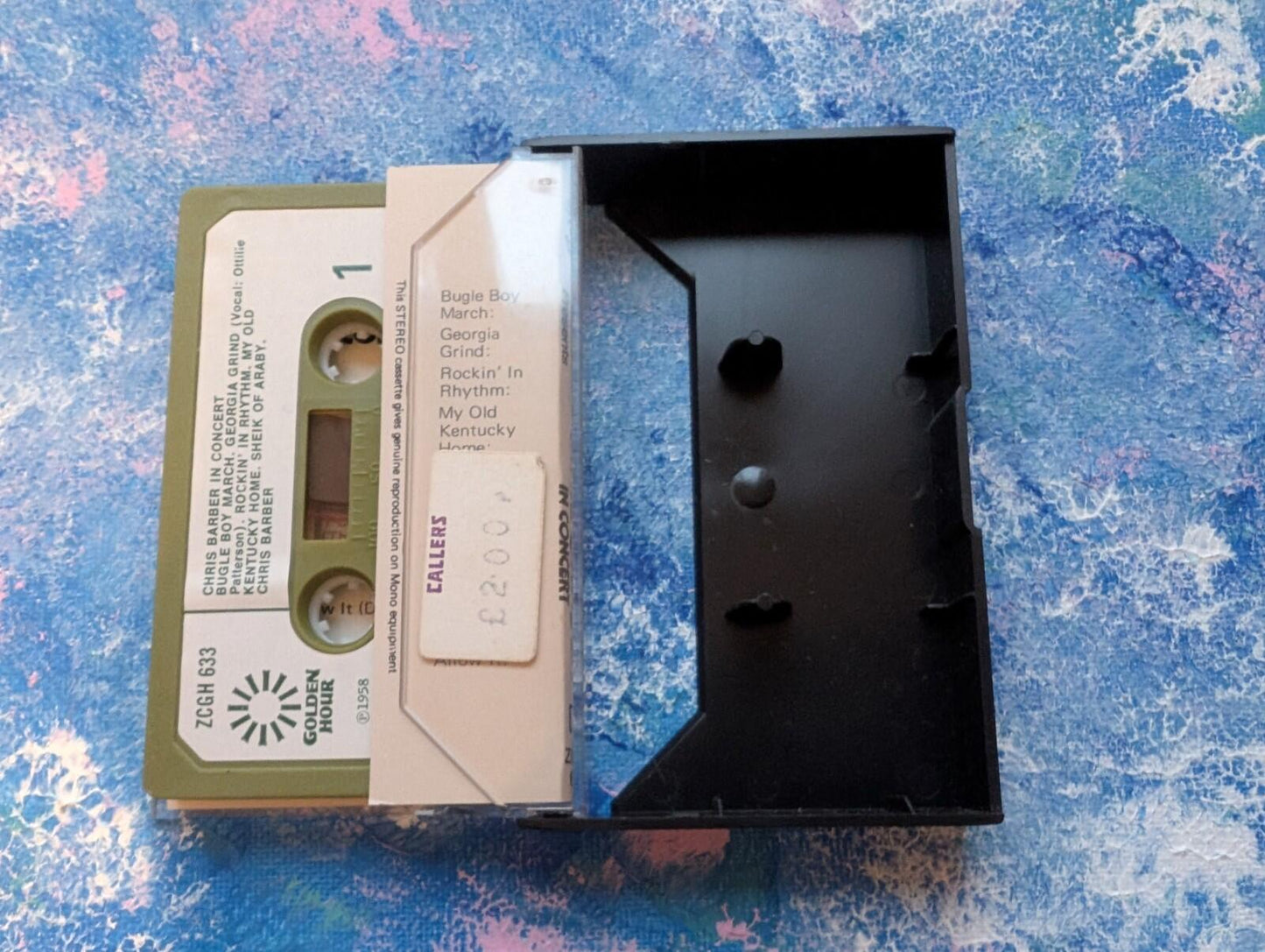 Golden Hour Presents: Chris Barber In Concert - Golden Hour Cassette Tape