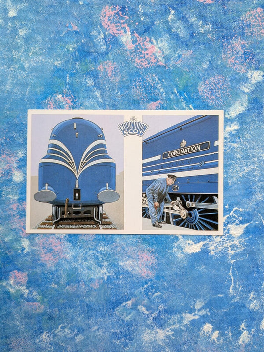 The Coronation Scot - Dalkeith Picture Postcard No. 476
