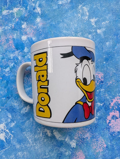 Vintage Donald Duck Ceramic Mug - Kilncraft/Disney - Made in England