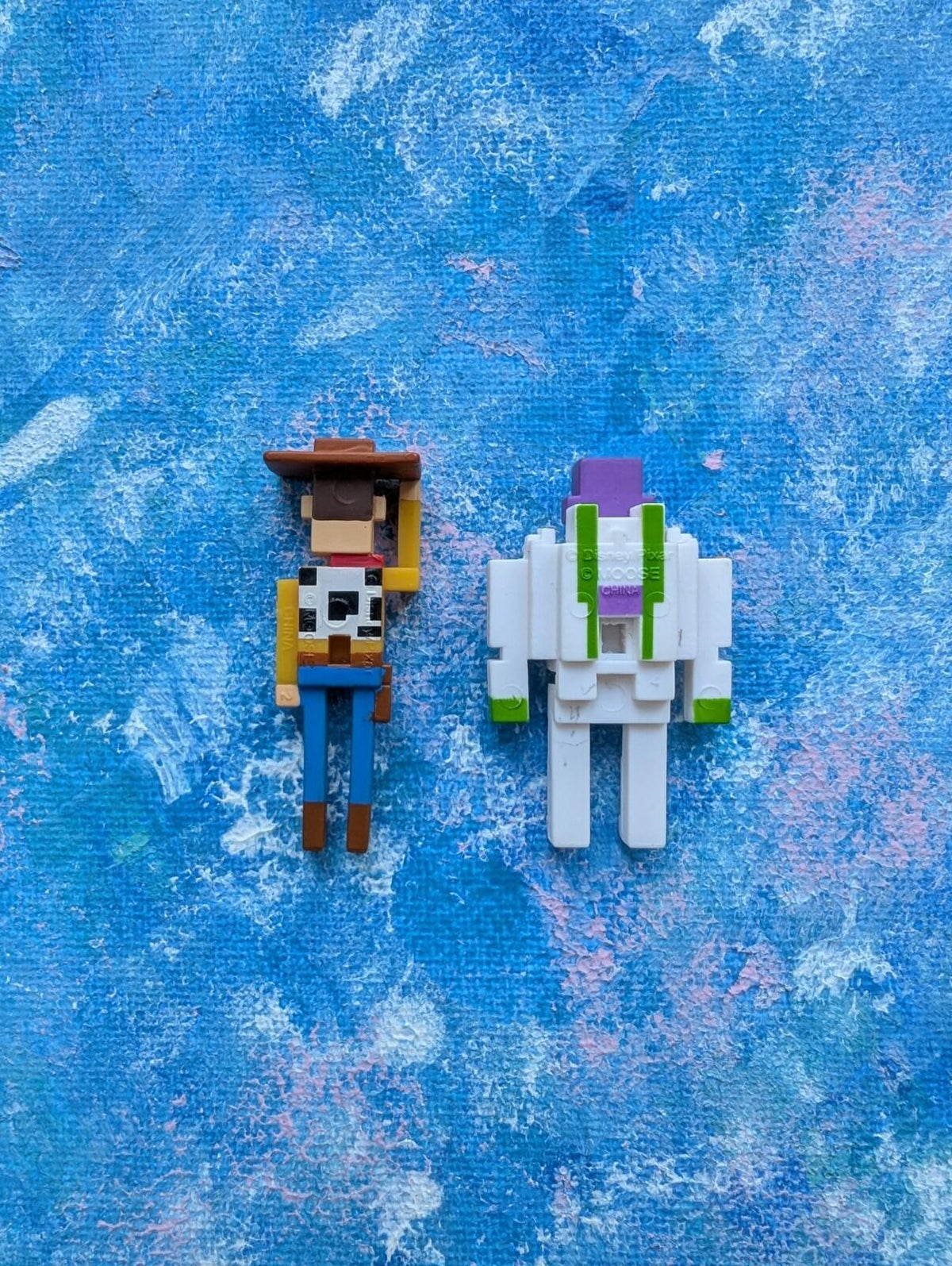 Disney Crossy Road Toy Story Woody + Buzz Lightyear Mystery Mini Figures - 2016
