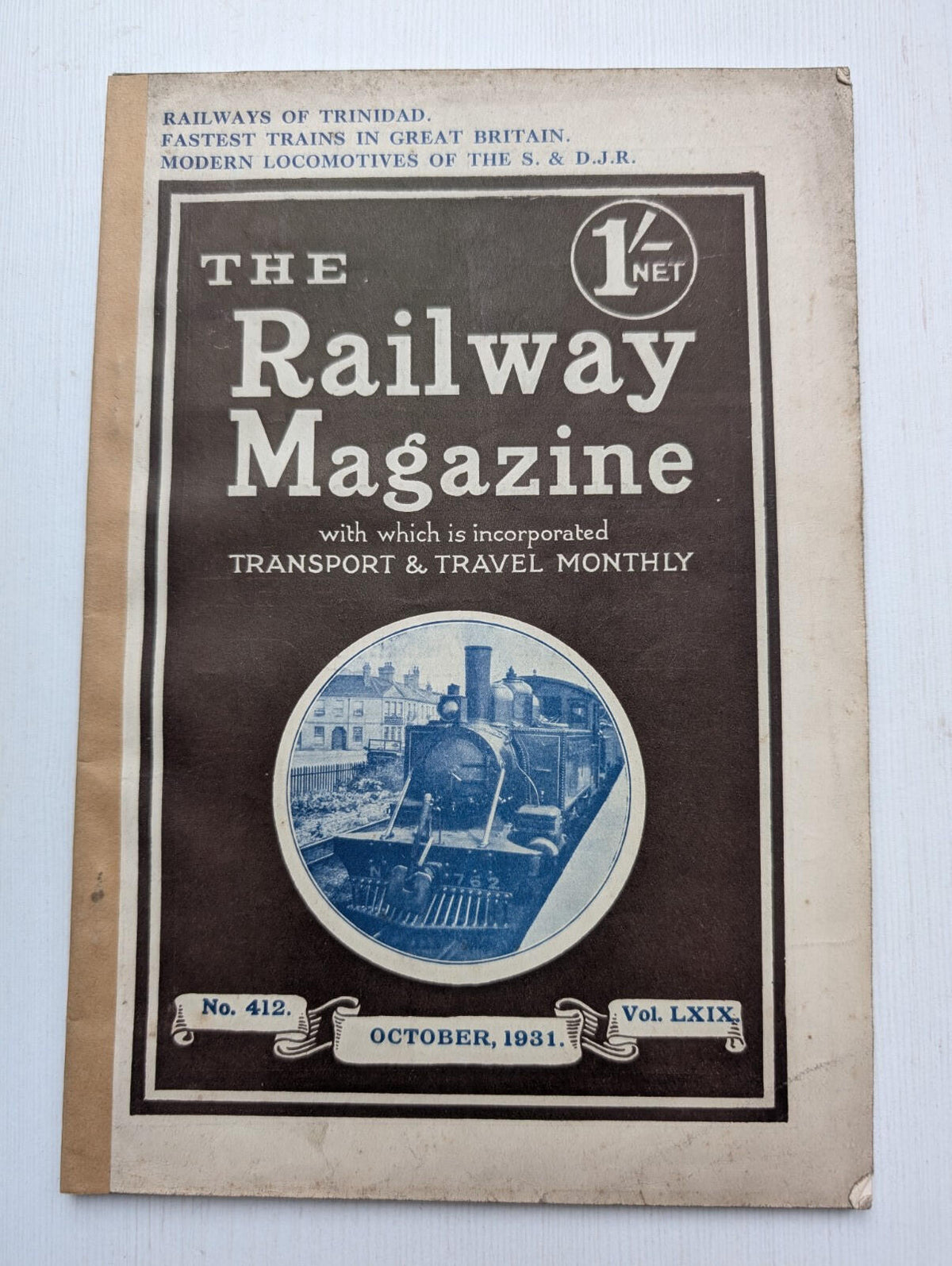 The Railway Magazine July-December 1931 - x6 Issues in Slipcase