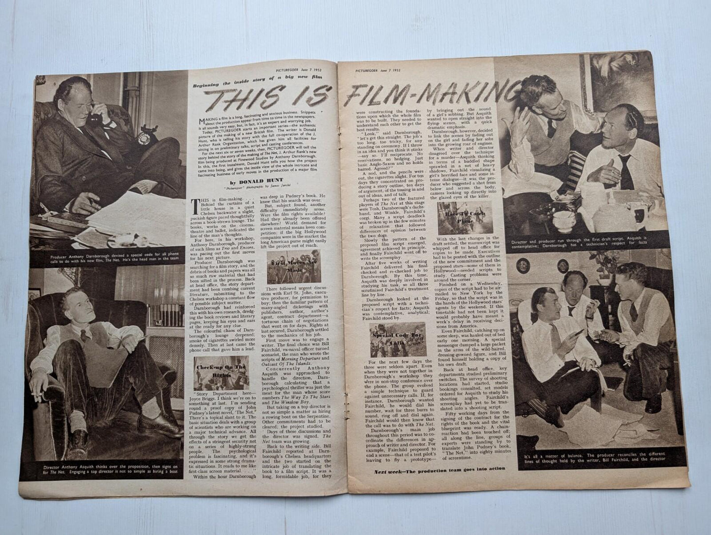 Picturegoer: The National Film Weekly June 7, 1952 - Piper Laurie Cover