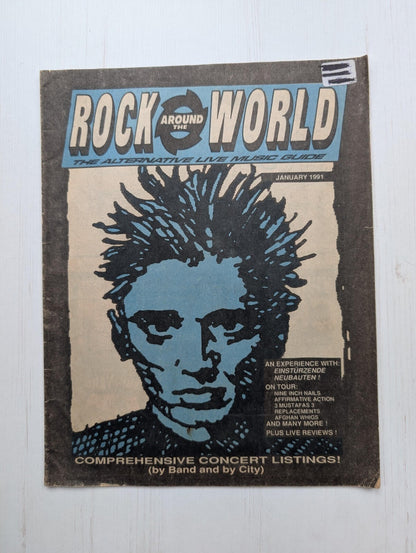 Rock Around The World: The Alternative Live Music Guide Vol. 1 Issue 4 - 1991