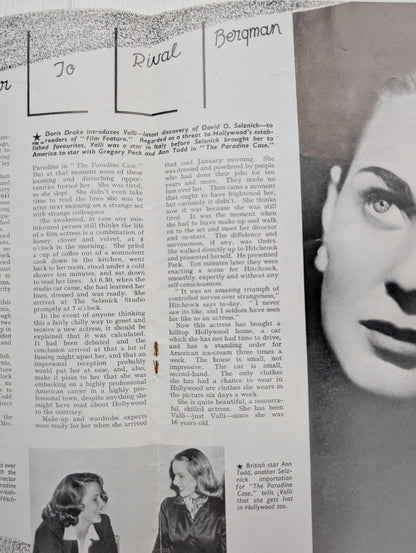 Film Feature Vol. Two No. 5 - Peter Lawford Cover