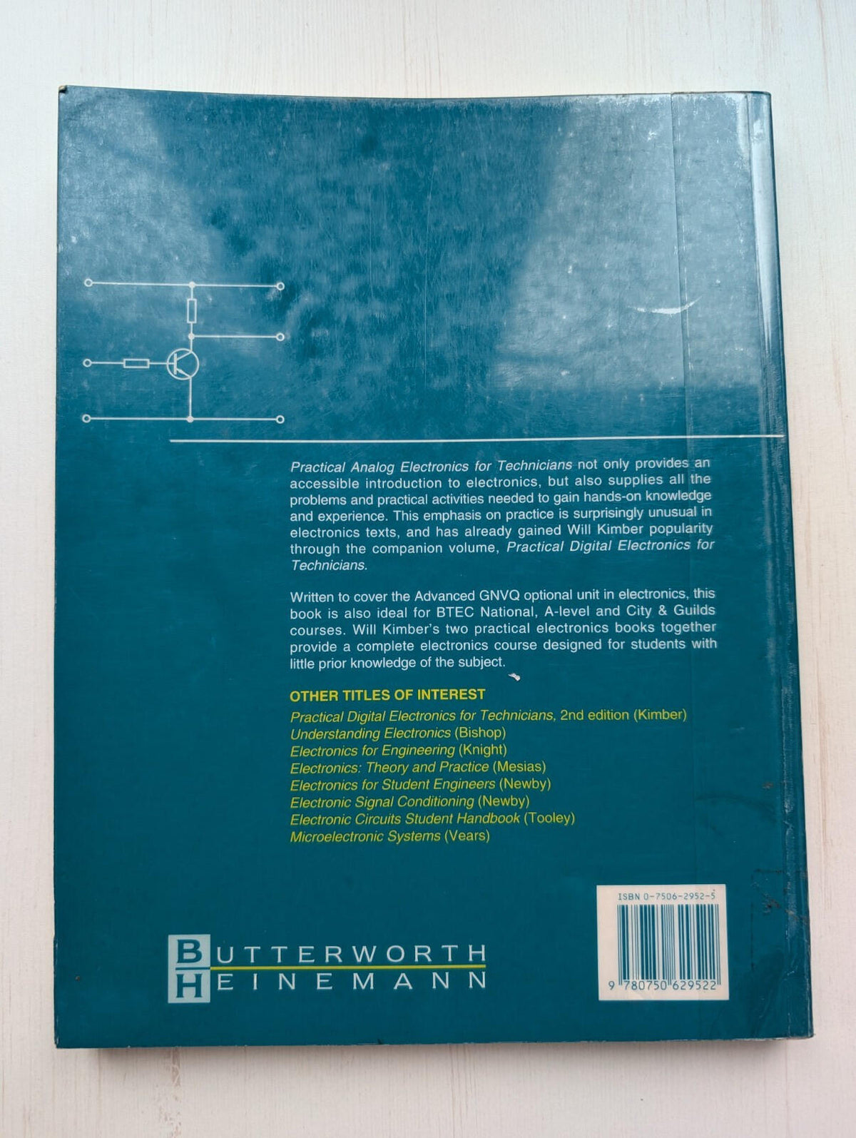 Practical Analog Electronics For Technicians by Will Kimber - 1997