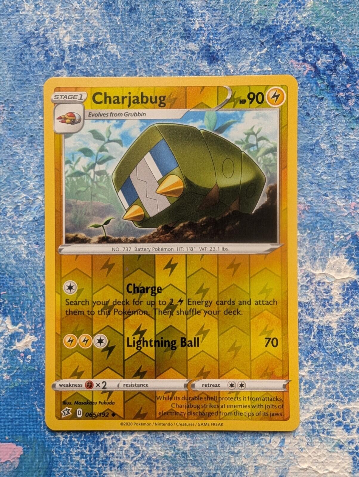 Charjabug 065/192 Reverse Holo - 2020 - Rebel Clash