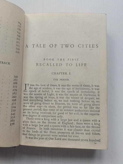A Tale of Two Cities by Charles Dickens - 1940s Approx - Thomas Nelson & Sons Ltd